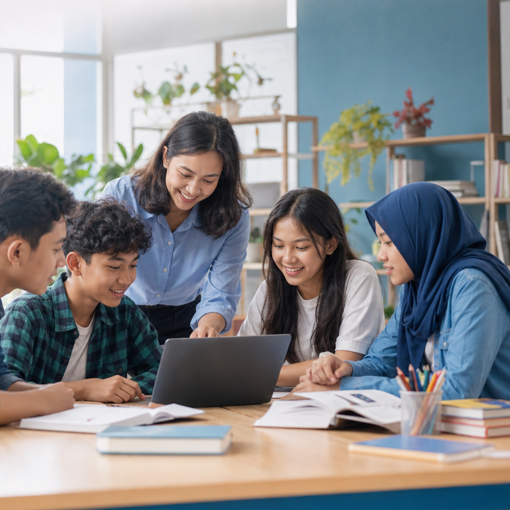 Pendampingan Belajar Santri