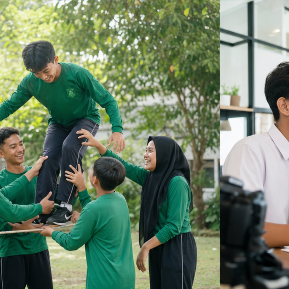 Latihan Kepemimpinan Santri